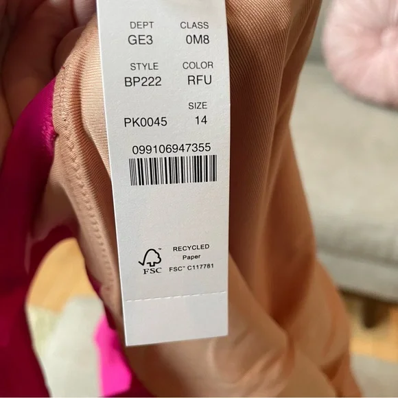 NWT J. Crew Flamingo Pink Ruffle Plunge Lined Ruched Side Padded Cup Swimsuit - Picture 7 of 15